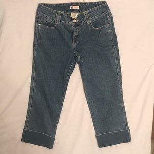 Faded glory crop jeans